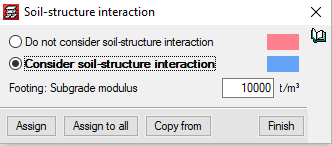 Soil-structure interaction (footings and pile caps) – CYPECAD module